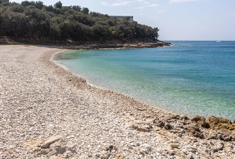 Lastovo island bay with sailing boats